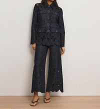 Veronica Beard - Osborne Wide Leg Pants