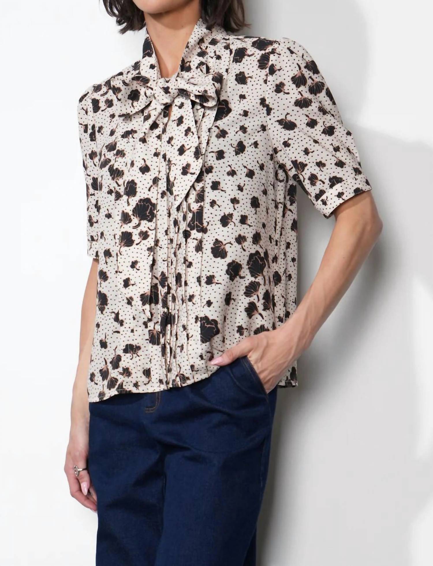 Greylin - Delilah Puff Sleeve Blouse