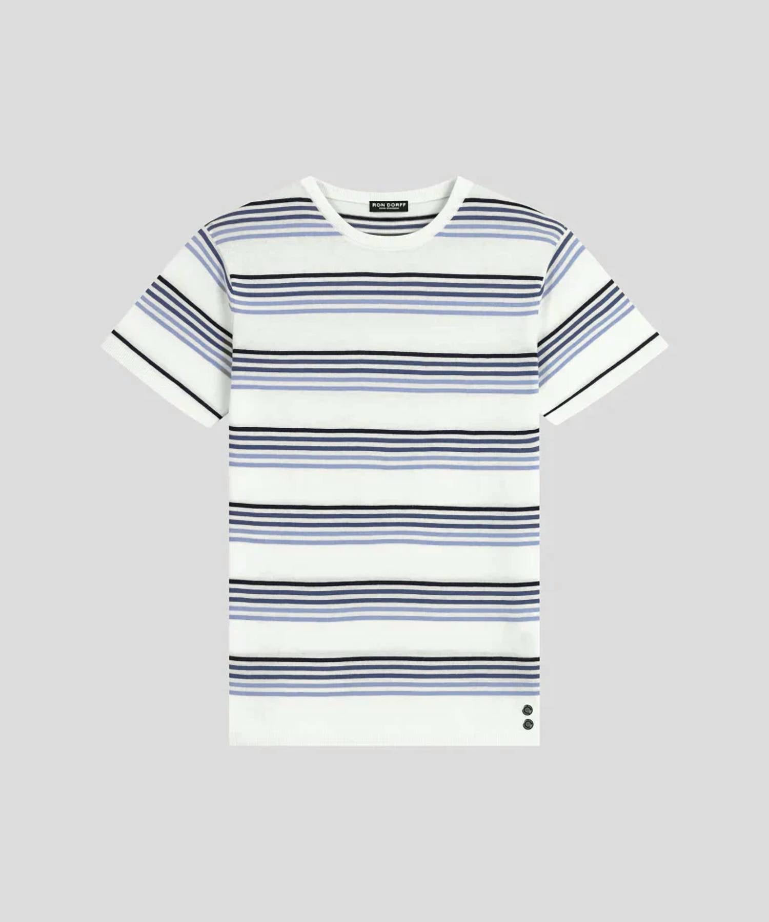 Ron Dorff - Knitted Striped T-shirt
