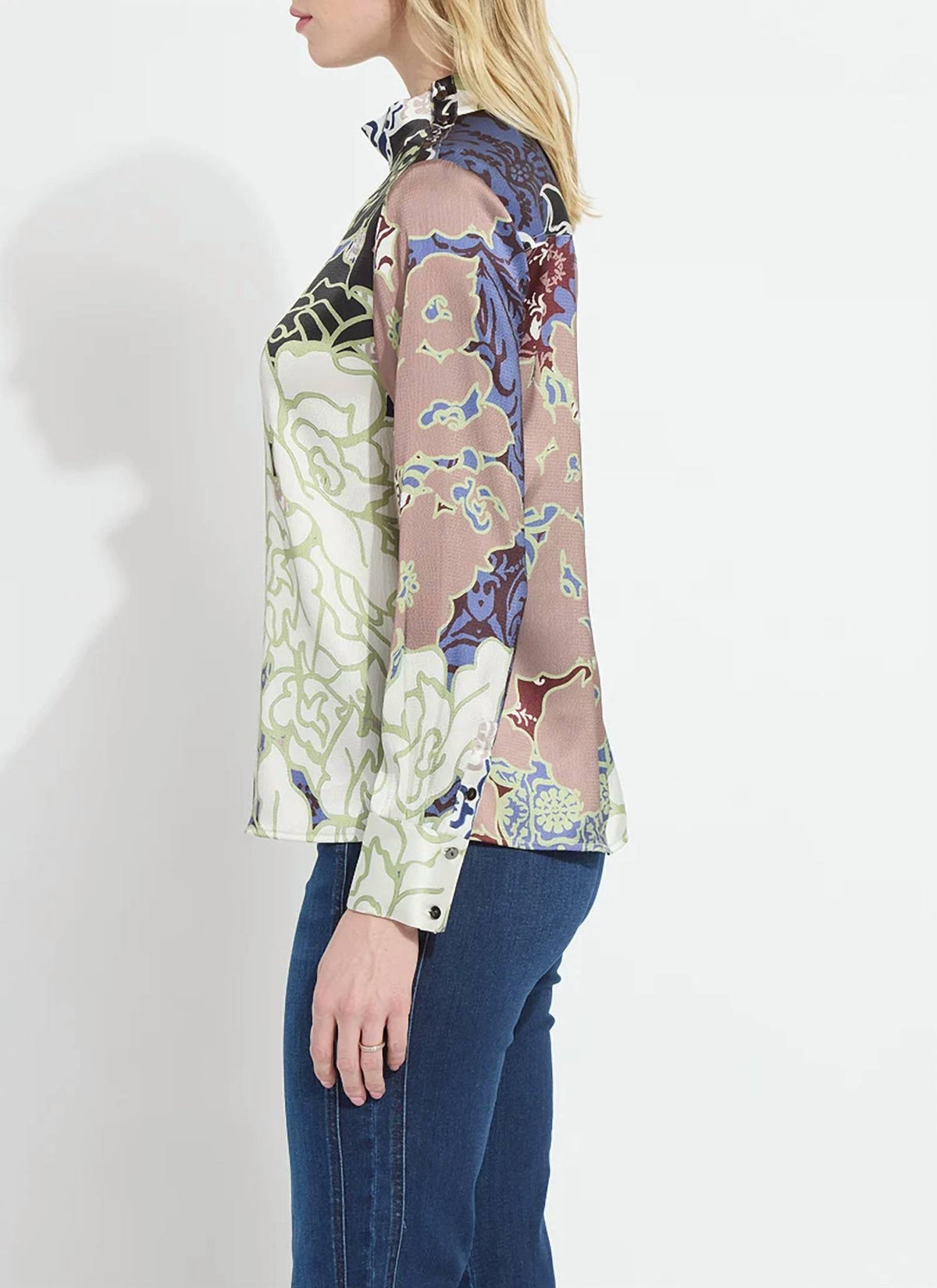 Lysse - Seraphina Mock Neck Blouse