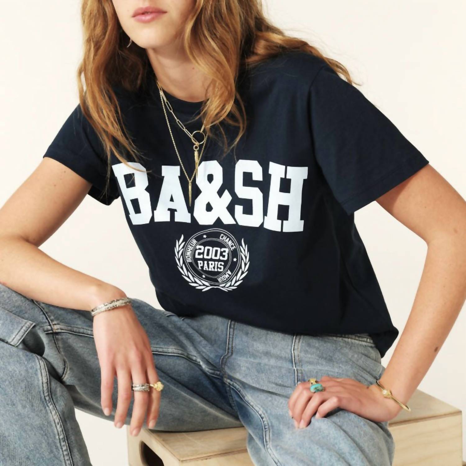 Ba&Sh - Ioni College Style Tee