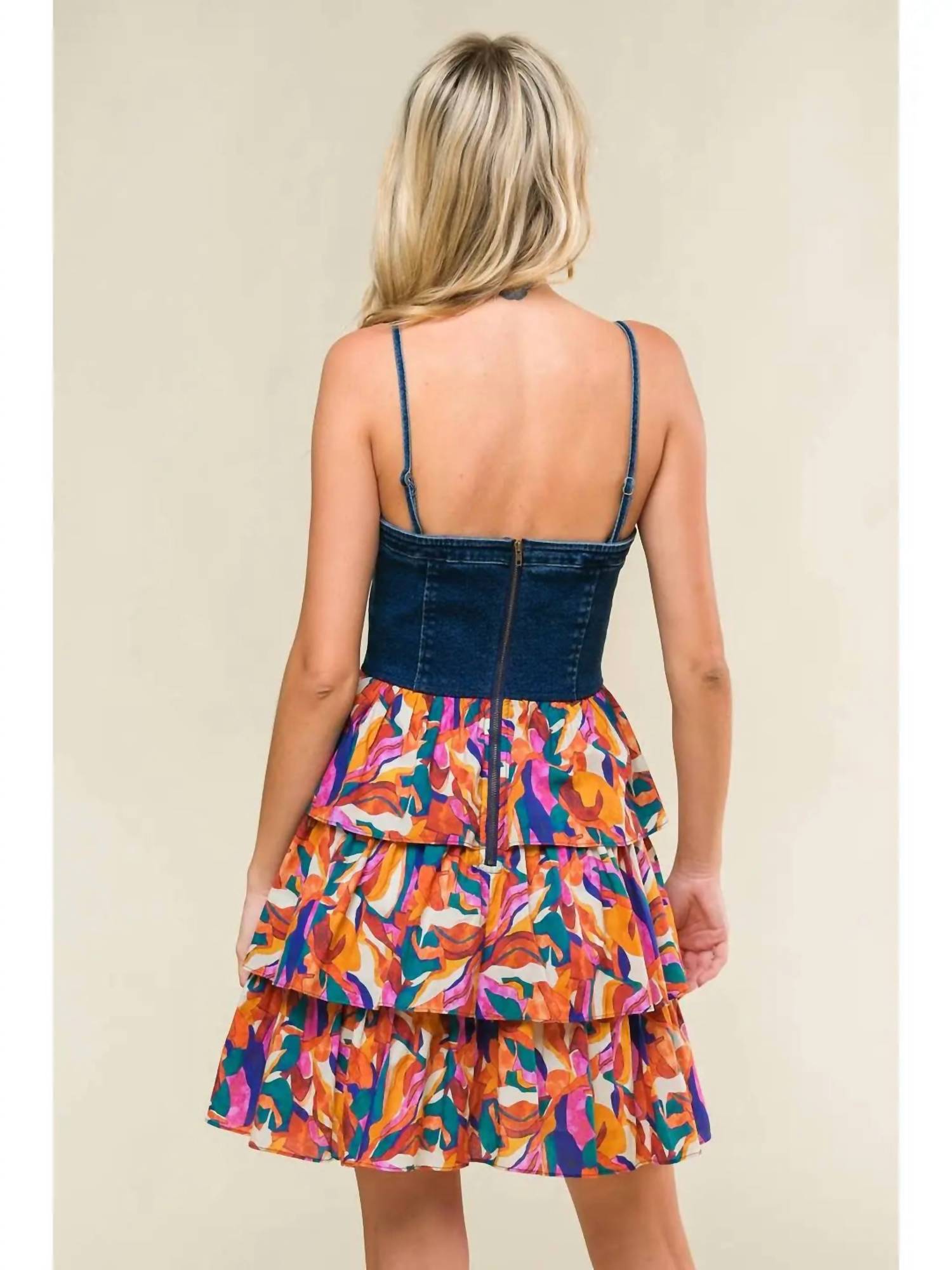 Flying Tomato - Laced In Love Woven Mini Dress