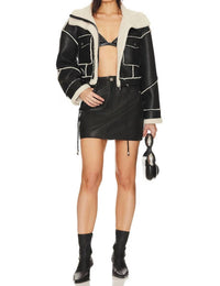 Blanknyc - Leather Mini Skirt