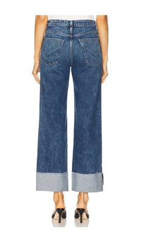 Hudson - Rosie High-rise Wide Leg Ankle Jean