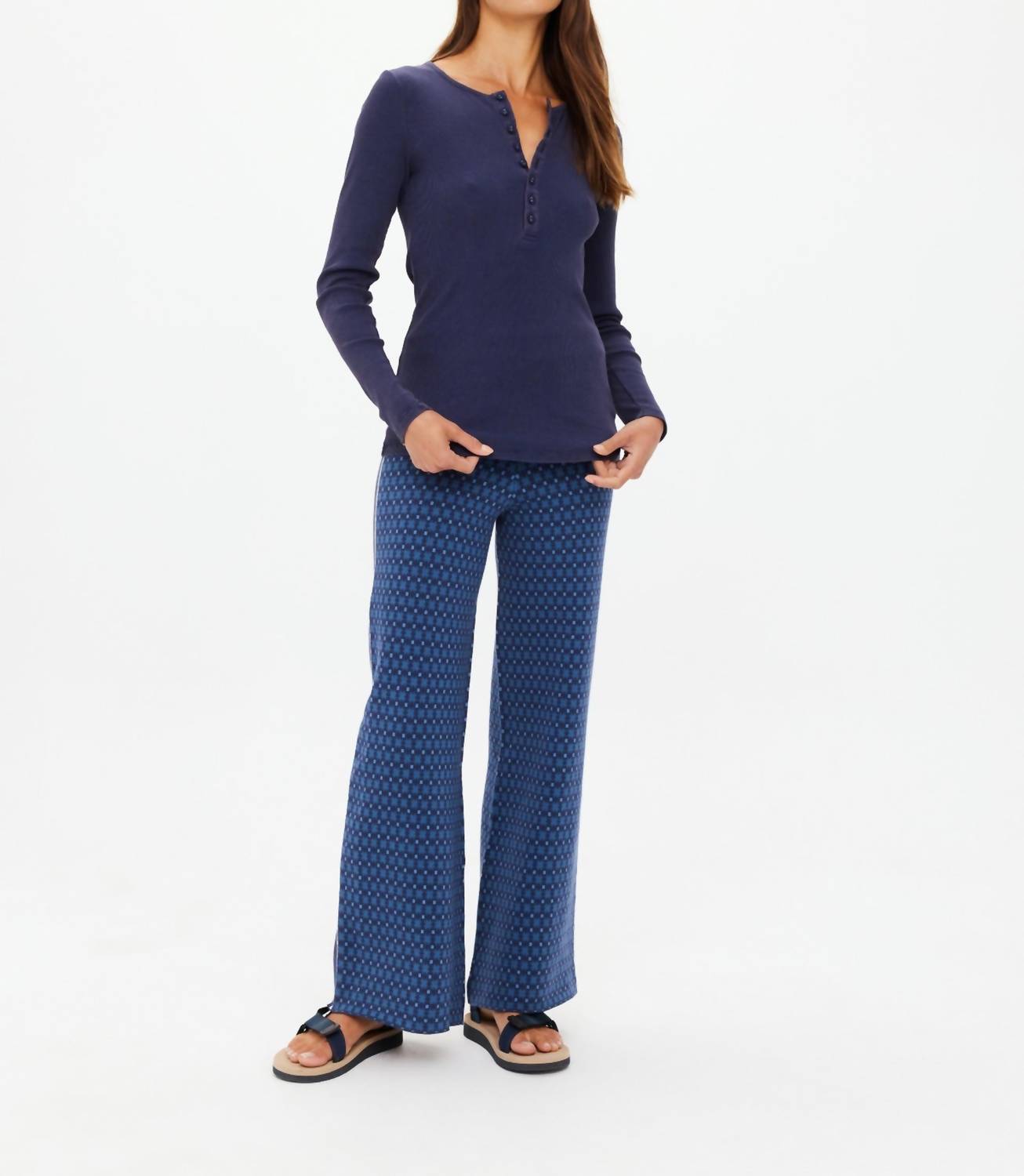 The Upside - Ness Ribbed Long Sleeve Top
