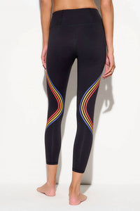 Spiritual Gangster - Prism Stripe Lotus Legging