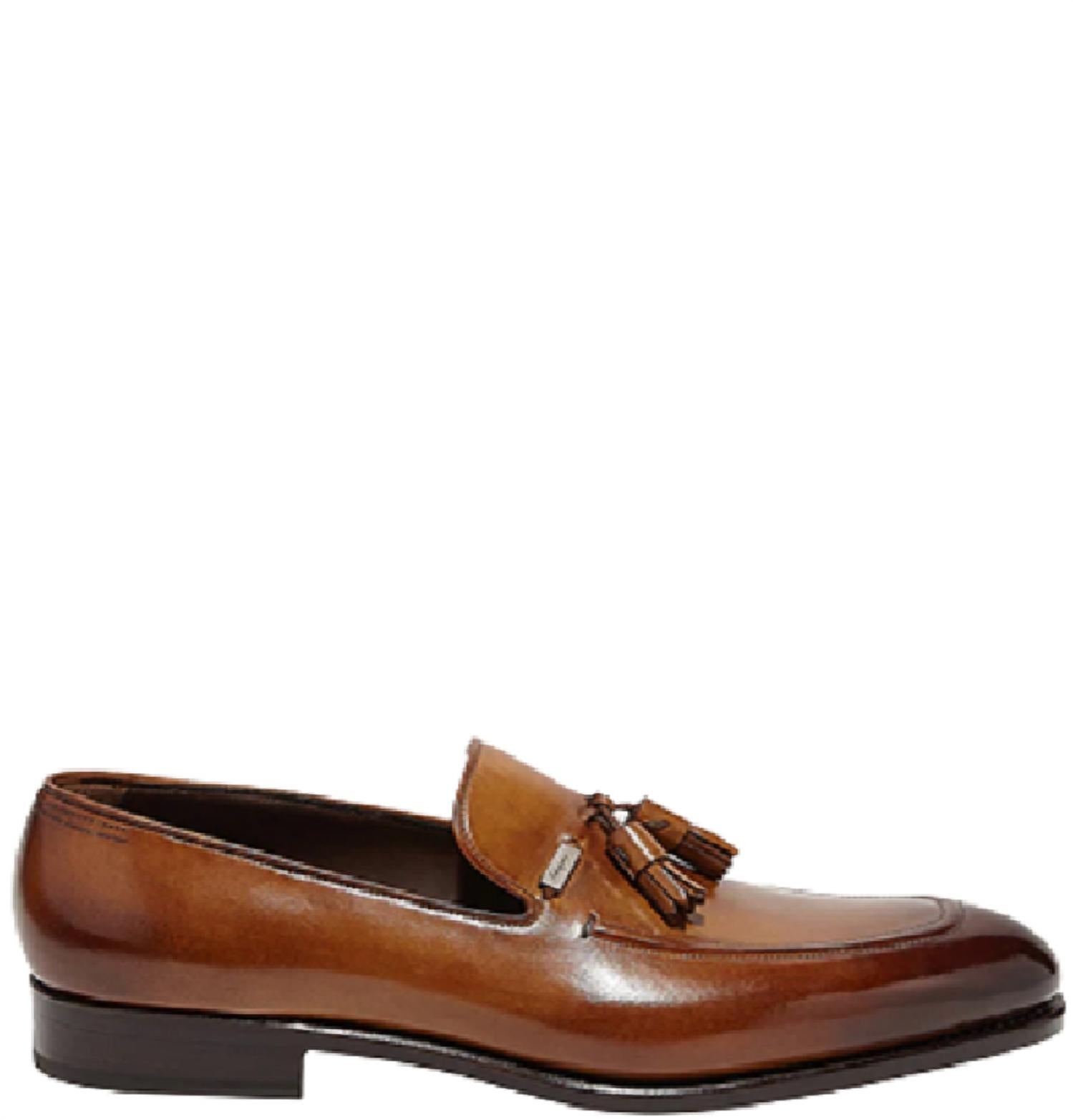 Salvatore Ferragamo - Men's Leather Tassels Moccassin