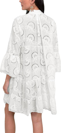 Top It Off - Riley Eyelet Dress