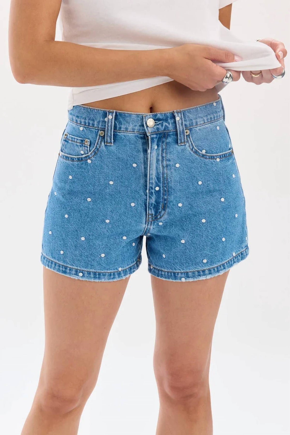 Daze - Knockout High Rise A-line Short