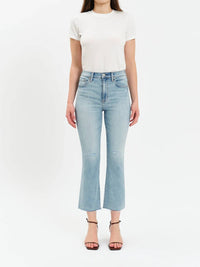 Daze - Shy Girl High Rise Crop Flare Jeans
