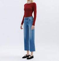 Flying Monkey - Jubilation High Rise Wide Leg Jeans