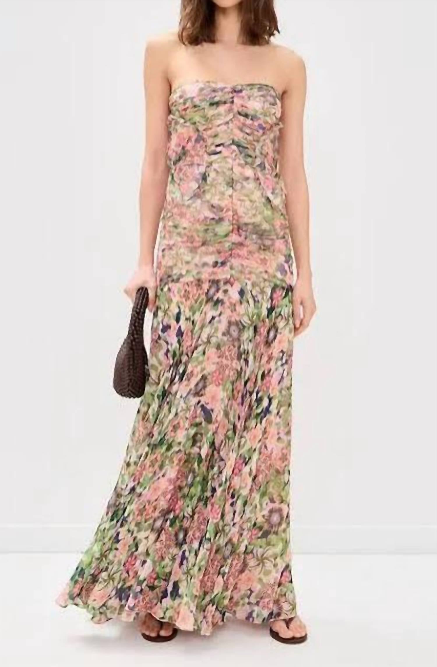 Saloni - Kristie Long Dress