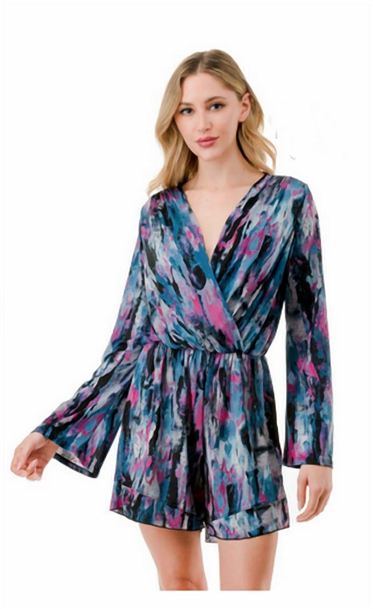 Ariella - Long Sleeve Romper