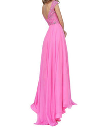 Sherri Hill - Beaded Chiffon Prom Dress