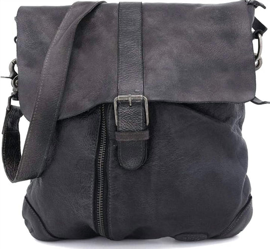 Bedstu - Jack Square Leather Crossbody Bag