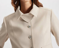 Theo The Label - Daphne Collar-Tab Military Jacket