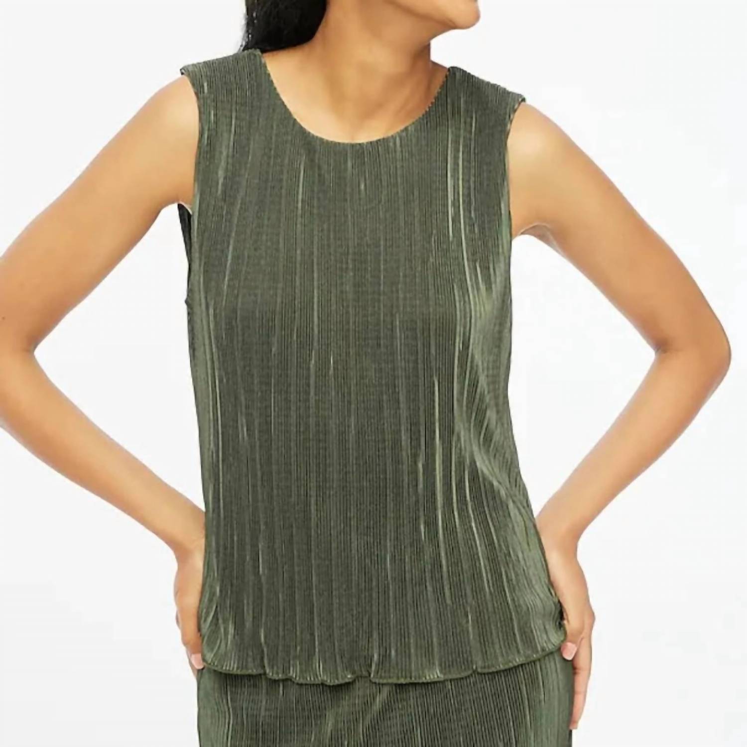 J.Crew - Plissé Shell Top