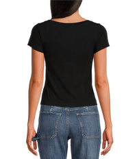 Good American - Boatneck Tee