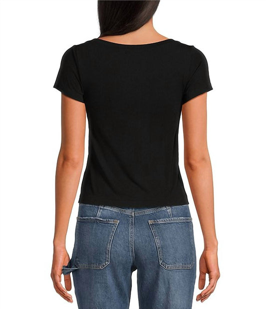 Good American - Boatneck Tee