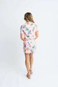 Karlie - Toucan Fruit Scallop Top