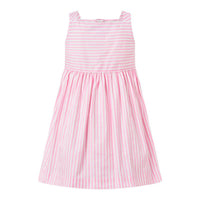 Rachel Riley - Girl's Striped Button Front Sun Dress
