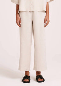Nude Lucy - Lounge Linen Crop Pants