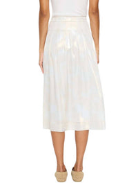 Brochu Walker Neve Midi Skirt in akoya pearl - women's skirt - alternate view