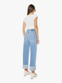 Mother - Half Pipe Ankle Cuff Fray Jean