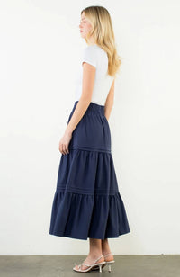 Thml - Long Tiered Skirt