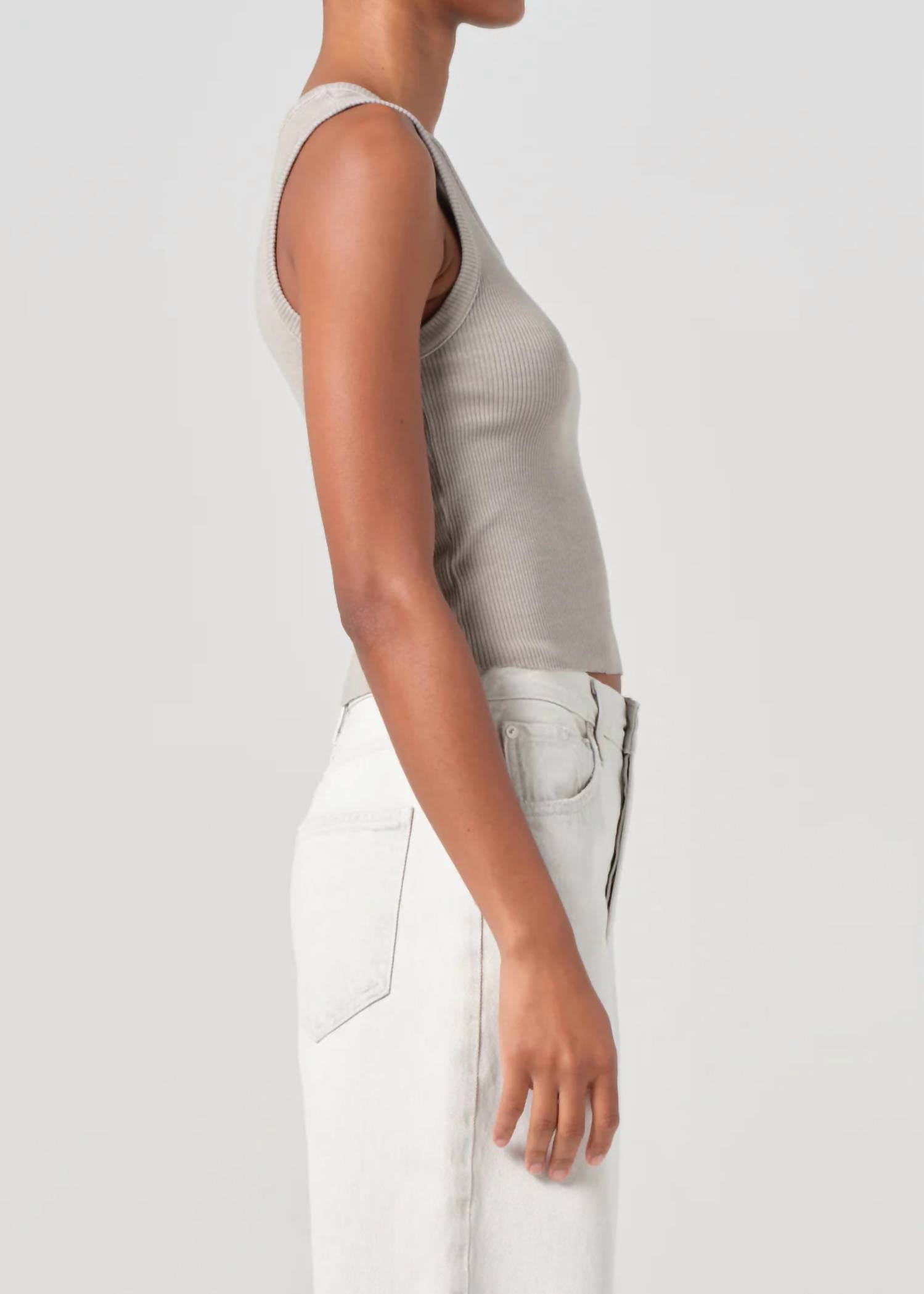 Agolde - Poppy Shrunken Tank Top