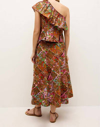 Marie Oliver Estine Wrap Skirt in tahiti 1 - women's skirt - view 4