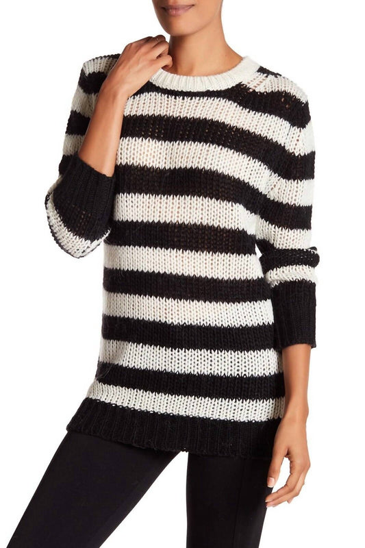 Trina Turk - Penelope Striped Wool Blend Sweater