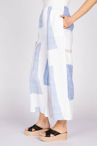 Habitat - Patterned linen pant