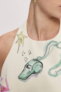 Alemais - Court Sleeveless Mini Dress