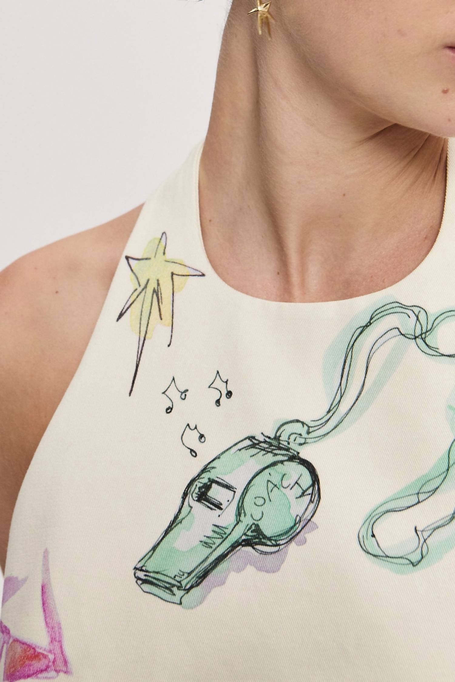 Alemais - Court Sleeveless Mini Dress