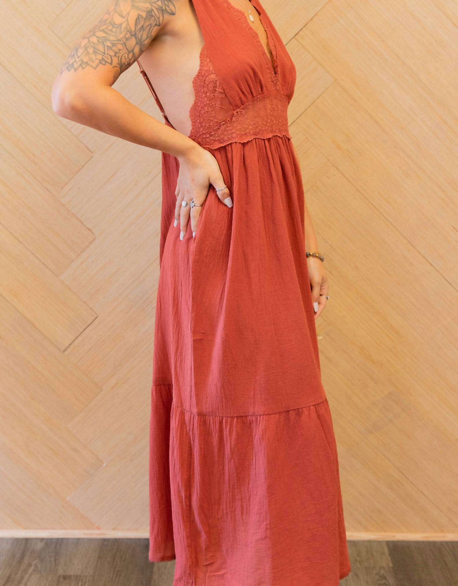 Lush - Cast Away Maxi Dress