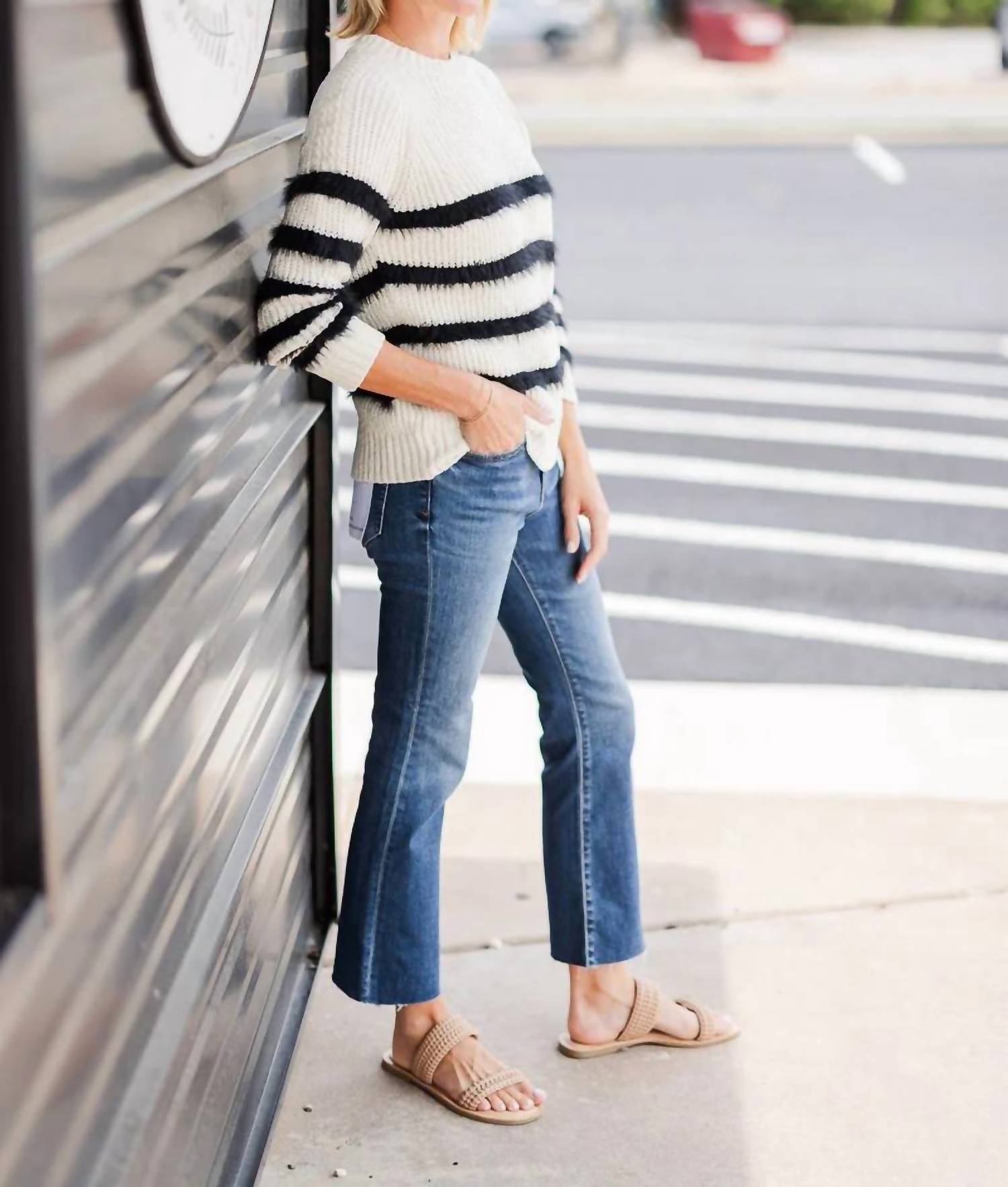 Daze - Soho High Rise Ankle Flare