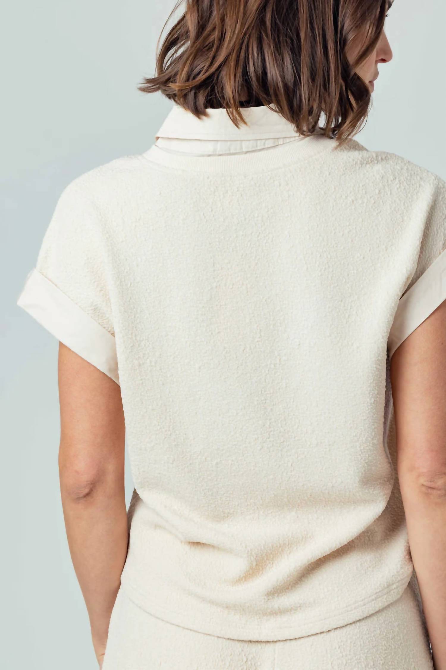 Sundays - Lune V Neck Top