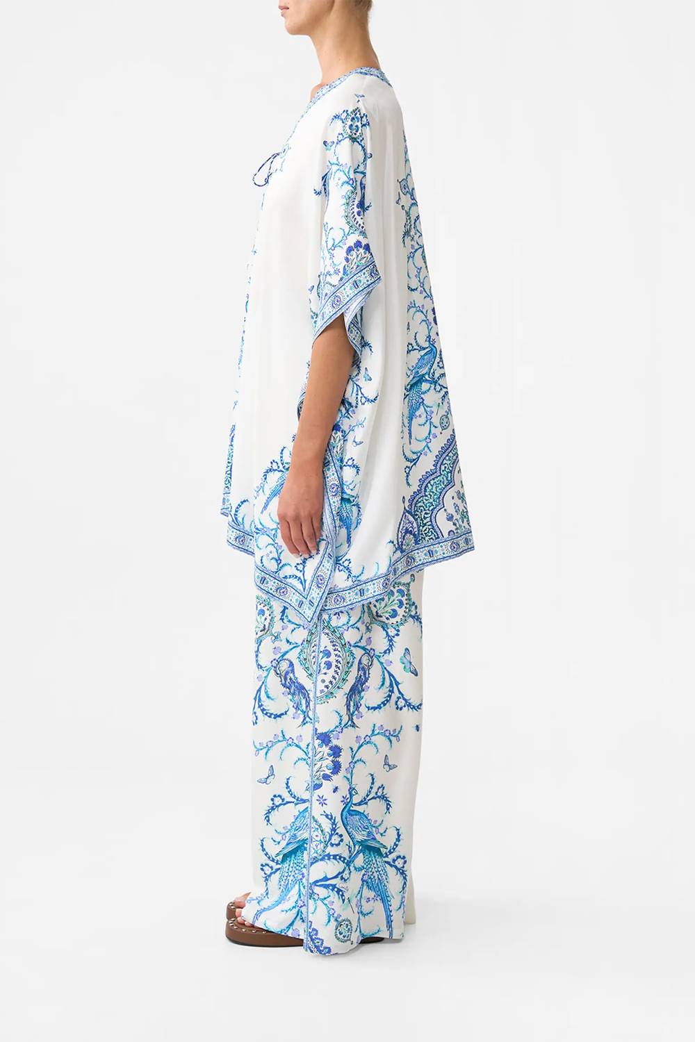 Camilla - Short Lace Up Kaftan