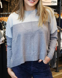 Six/Fifty - Kaelyn Color Block Sweater