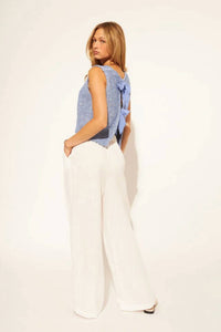 John + Jenn - Martino Tie Back Sleeveless Sweater