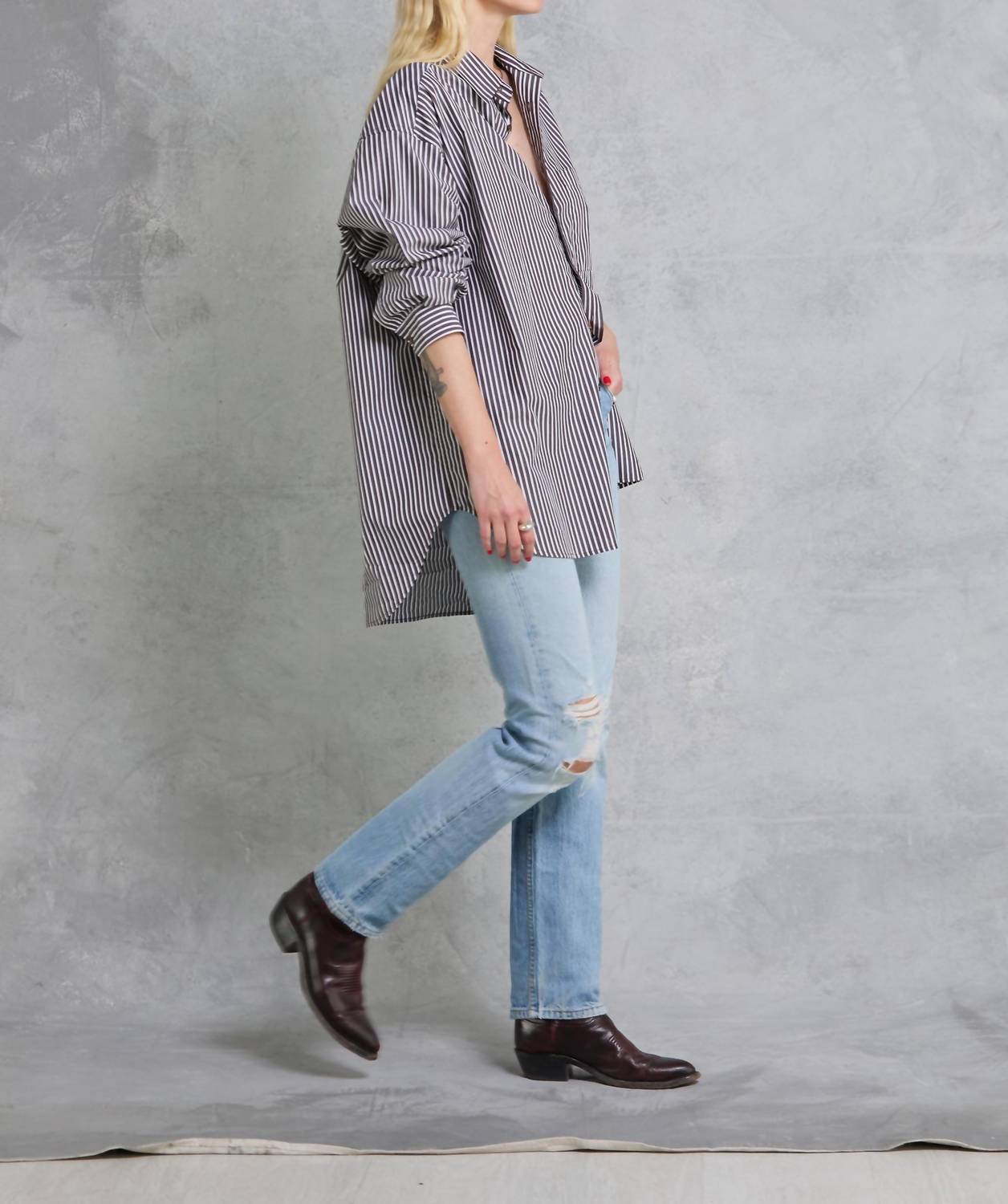 Mamene - Repeat Button-down Shirt