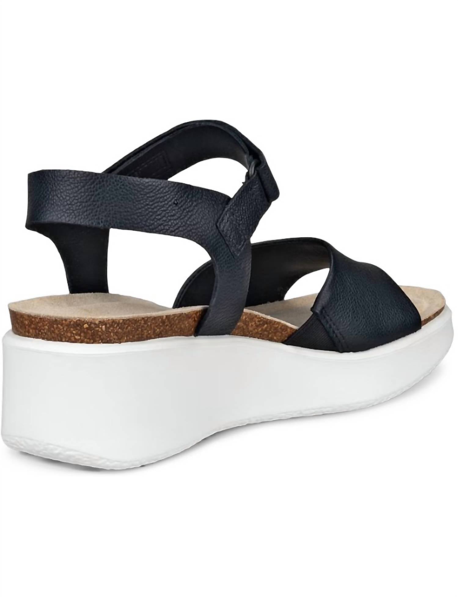 Ecco - Women's Flowt Wedge Cork Sandals