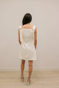 Entro - Kathleen Modern Bow Accent Mini Dress