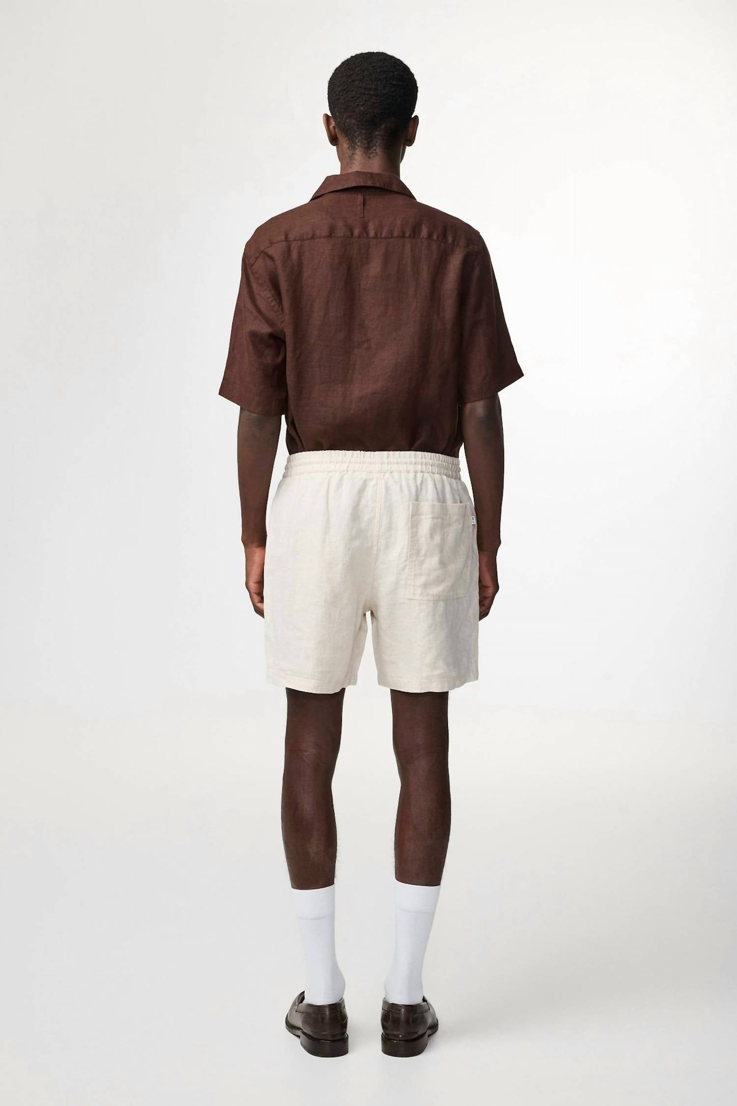 Nn07 - Gregor Linen Shorts