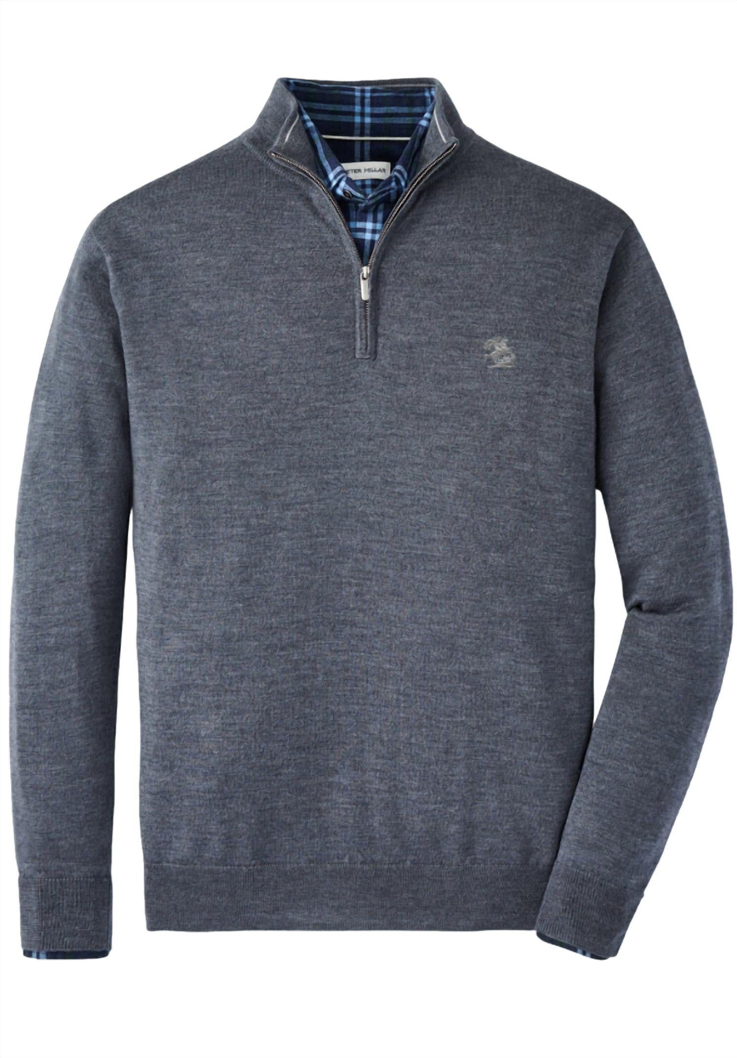 Peter Millar - Men's Autumn Crest Quarter Zip Sweater