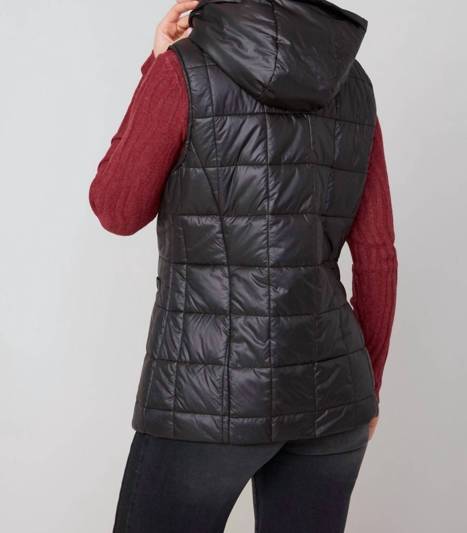 Renuar - Luxe Quilt Woven Vest