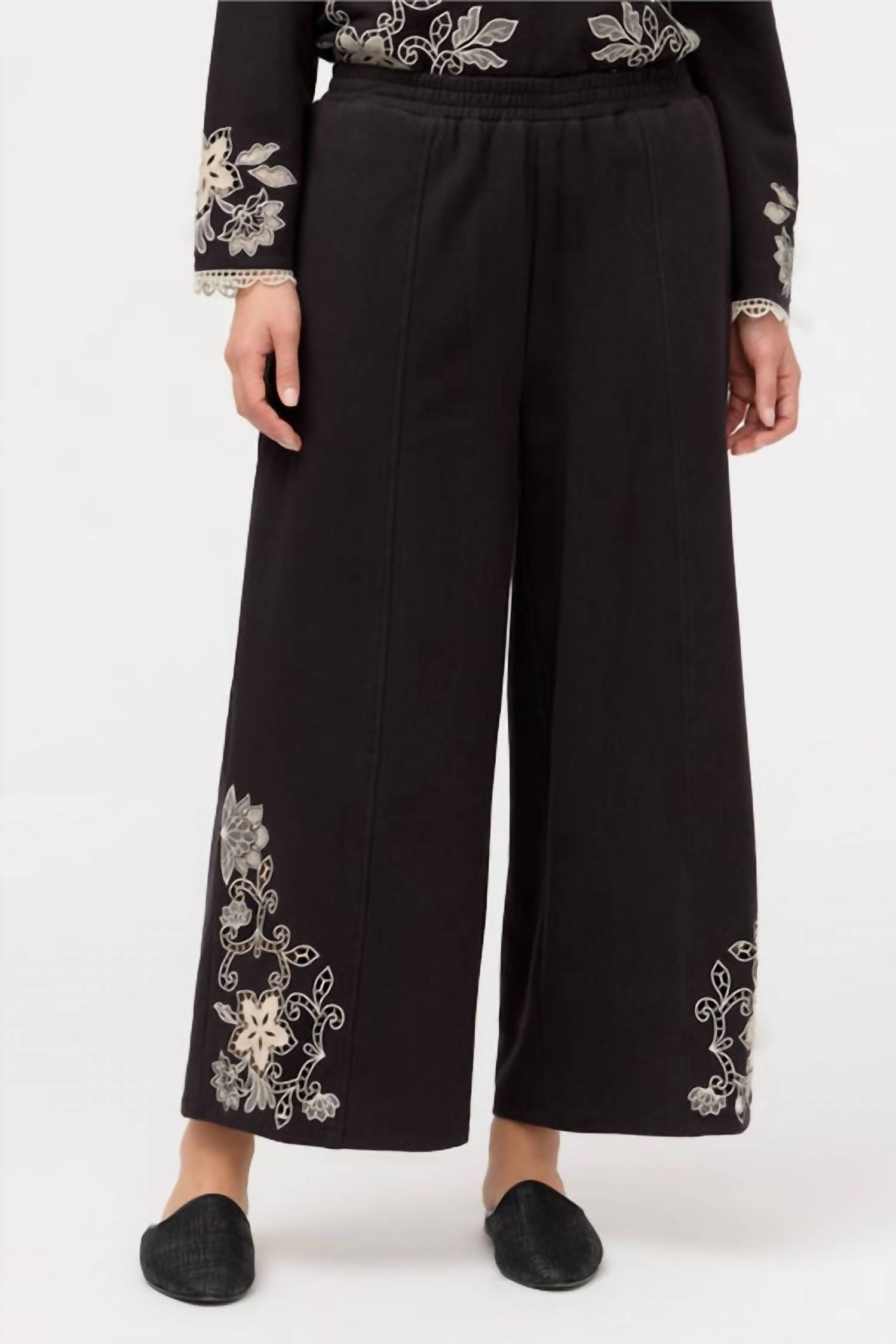 Johnny Was - LUCCI VENLDA CROPPED WIDE LEG PANT