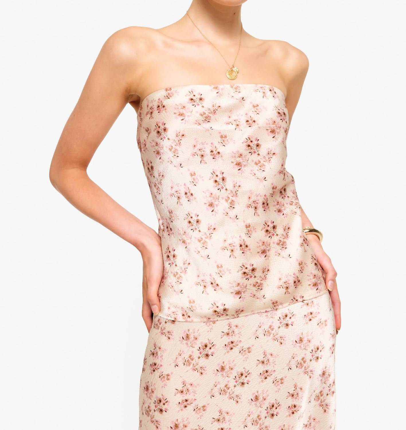Cami Nyc - Prima Hammered Strapless Cami