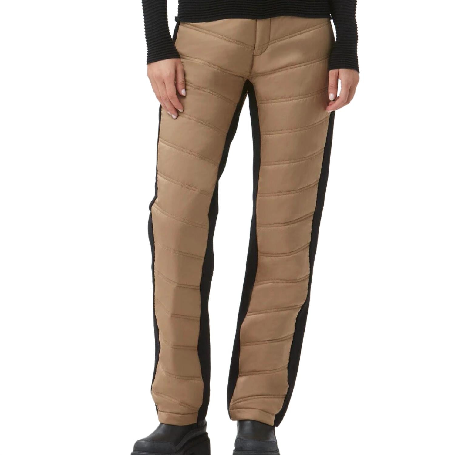 Alp N Rock Women's Kaja Quilted Pant in dark khaki - women's pants